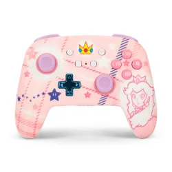 Pad PowerA Enhanced Princess Peach Plaid do Nintendo Switch Bezprzewodowy