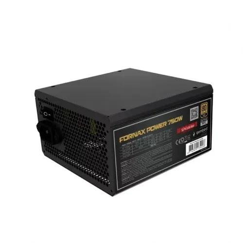 Zasilacz Gembird Fornax Power 750W 80+ Bronze Czarny