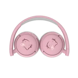 Słuchawki bezprzewodowe z mikrofonem OTL Technologies Hello Kitty Kids Wireless Dla Dzieci Nauszne Różowe-złoto