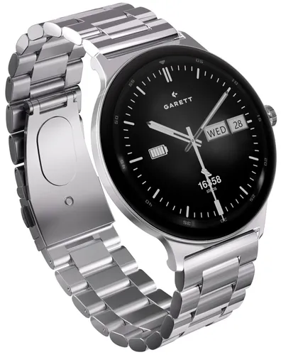 Smartwatch GARETT Quantum Srebrny