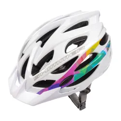 Kask rowerowy regulowany miejski METEOR SHIMMER S 52-56 siatka otwory wentylacyjne