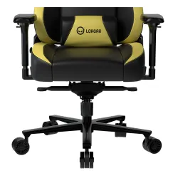 Fotel Lorgar Base 311 Gamingowy do 150kg Skóra ECO Czarno-żółty