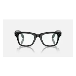 Okulary AR Ray-Ban Meta Wayfarer RW4006 Clear Shiny Black