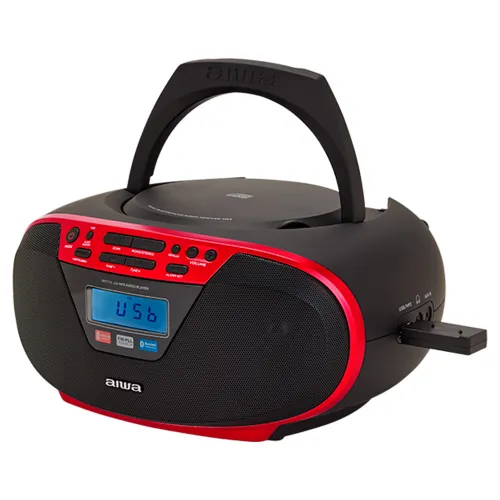 Radioodtwarzacz Aiwa Boombox BBTU-400RD Bluetooth Czerwpny