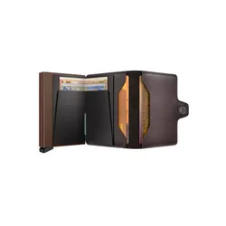 Portfel kieszonkowy RFID Secrid twinwallet Original - chocolate
