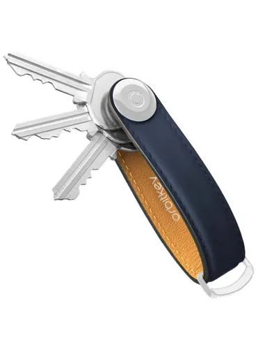 Skórzane etui na klucze Orbitkey Key Organiser Matte Leather - dusk