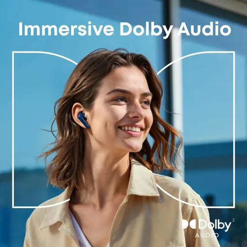 Słuchawki bezprzewodowe Soundcore Liberty 5 Dokanałowe Bluetooth 5.4 Niebieski