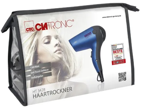 Suszarka CLATRONIC HTD3429 Niebieski 1300W
