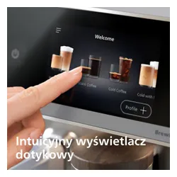 Автоматическая кофемашина Philips EP8757/12 LatteGo Pro приготовление молока горячее холодное Cold Brew