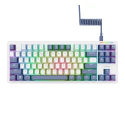 Klawiatura mechaniczna Trust GXT 872 Xyra TKL Biały