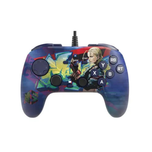 Kontroler Hori Fighting Commander OCTA Street Fighter 6 Edition Cammy HPC-070E do PC Przewodowy