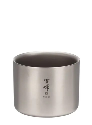Kubek termiczny Snow Peak Titanium Double Wall M300 Stacking Mug