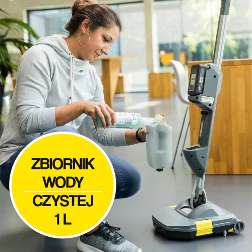 Mop elektryczny KARCHER Professional BR 30/1 C BP (Bezprzewodowy)