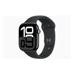 Apple Watch Series 10 GPS + Cellular 46mm aluminium onyks pasek sportowy czarny S/M