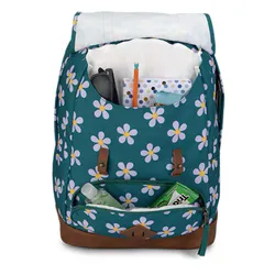 JanSport Cortland Okul Sırt Çantası-precious petals