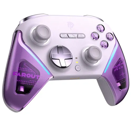Pad EasySMX D10 do Nintendo Switch, PC Bezprzewodowy Fioletowy