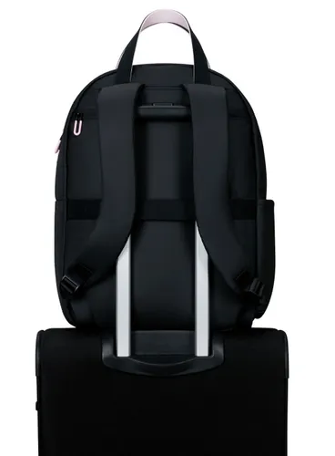 Plecak damski American Tourister PuffyPop M Backpack 15,6" - black