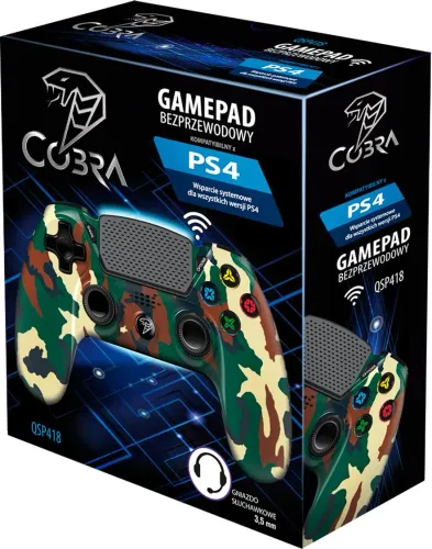 Pad Cobra QSP418 do PS4 Bezprzewodowy