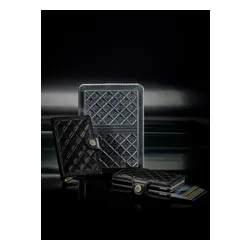 Portfel RFID Secrid Premium Miniwallet Emboss Diamond+ - black
