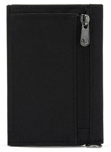 Portfel antykradzieżowy Pacsafe RFIDsafe Trifold Wallet - jet black