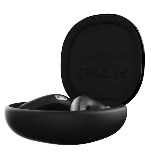 Słuchawki bezprzewodowe HiFuture FlyBuds4 Dokanałowe Bluetooth 5.4 Funkcje AI z tłumaczeniem ponad 130 języków, Czarny