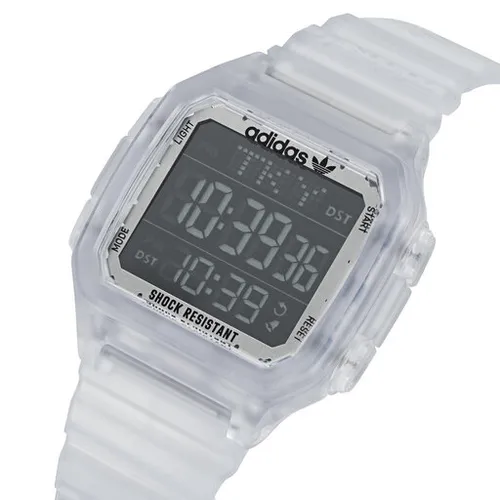 Adidas Originals Digital One GMT Saat Aost22049 Clear