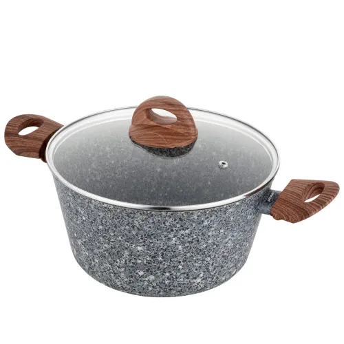 Garnek aluminiowy z pokrywką FLORINA MASTER 4,1 l