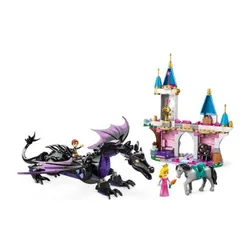 Конструктор LEGO Disney 43240 дьявол как дракон