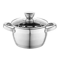 Garnek ze stali nierdzewnej z pokrywką FLORINA OLIVER 2,5 l