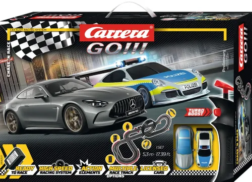 Carrera GO!!! Tor wyścigowy Chase'n'Race 5,3m