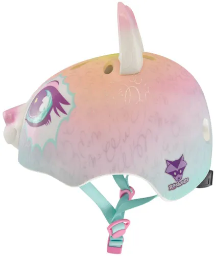 Kask rowerowy RASKULLZ Dolly Wielokolorowy dla Dzieci (rozmiar S)