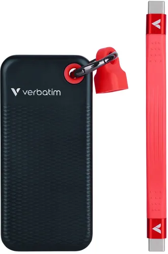 Dysk VERBATIM Pocket 2TB SSD Czarno-czerwony