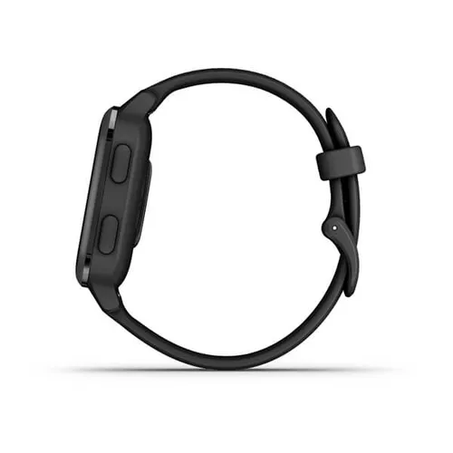 Смарт-часы Garmin Venu Sq Music - черный с серым алюминиевым безелем (010-02426-10)