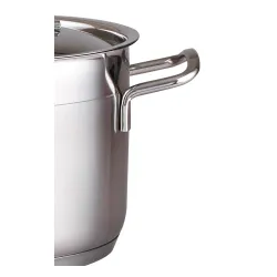 Garnek ze stali nierdzewnej z pokrywką ANETT 1,9 l