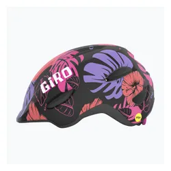 Kask rowerowy dziecięcy Giro Scamp Jr matte black floral