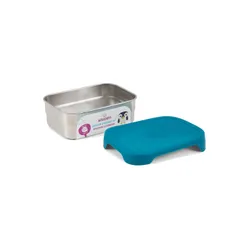 Pojemnik na jedzenie Affenzahn Lunchbox Stainless Steel - shark