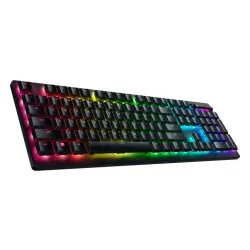 Klawiatura mechaniczna Razer DeathStalker V2 Pro Clicky Optical Switch Purple Czarny