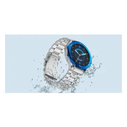 Smartwatch IMIKI Xplorer Oyster Srebrno-niebieski