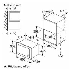 Kuchenka mikrofalowa Bosch BFL623MB3