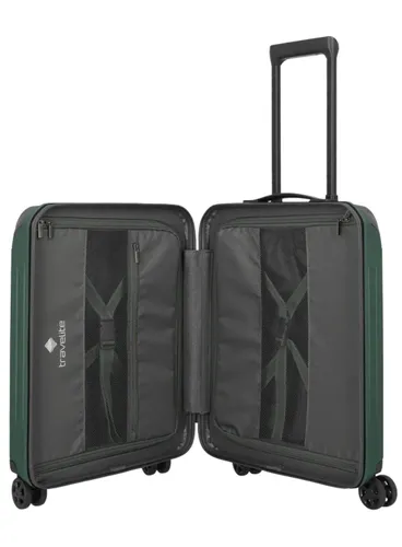 Walizka kabinowa Travelite Dynamiic - green