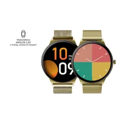 Smartwatch GARETT Verona 2 Złoty Stalowy