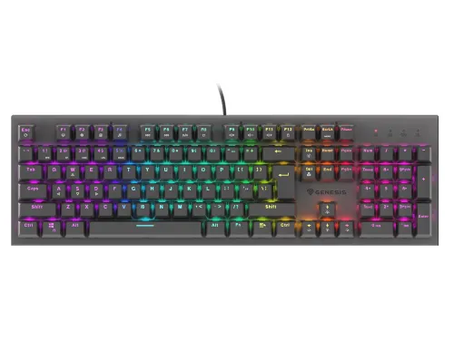 Klawiatura mechaniczna Genesis Thor 303 RGB - Outemu Red