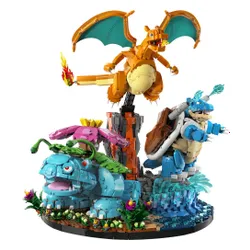 LEGO 72153 Pokémon Venusaur, Charizard i Blastoise