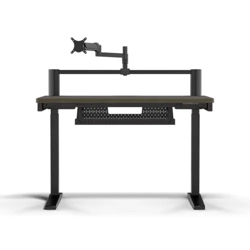 Biurko Corsair Platform:4 Elevate (z regulacją) 120cm Regulacja wysokości Drewno bejcowane na kolor ciemnoorzechowy