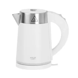ADLER AD 1372 0,6 l - czajnik elektryczny bezprzewodowy plastikowy