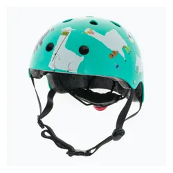 Kask rowerowy dziecięcy Hornit Llama turquoise/white