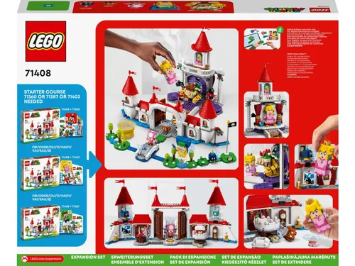 LEGO Super Mario 71408 şeftali Kalesi-genişleme Seti