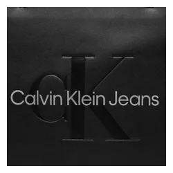 Сумка Calvin Klein Jeans Sculpted Slim Tote34 Mono K60k610825 Black / Metallic Logo 0gl