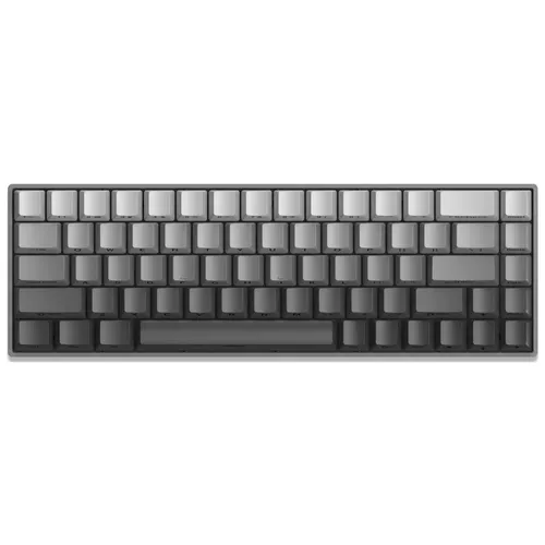 Klawiatura gamingowa White Shark Nunchaku szara Gradient Red Switch RGB Hot-Swap