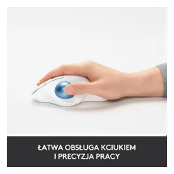 Myszka Logitech ERGO M575 - biały